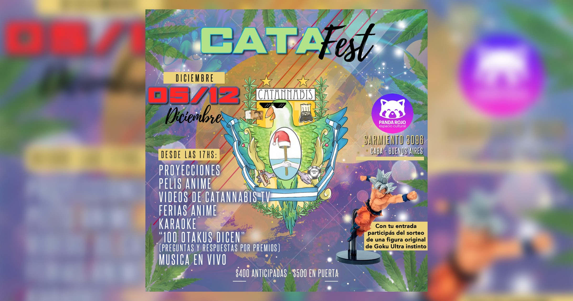 Catafest en Panda Rojo Espacio Cultural