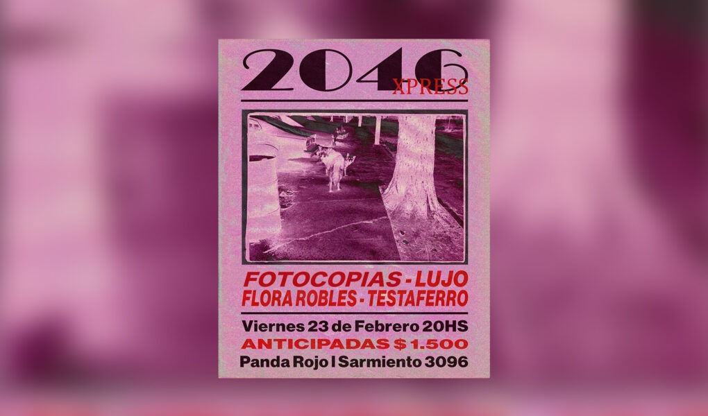 2046XPress: Fotocopias, Lujo, Flora Robles y Testaferro en Panda Rojo Espacio Cultural